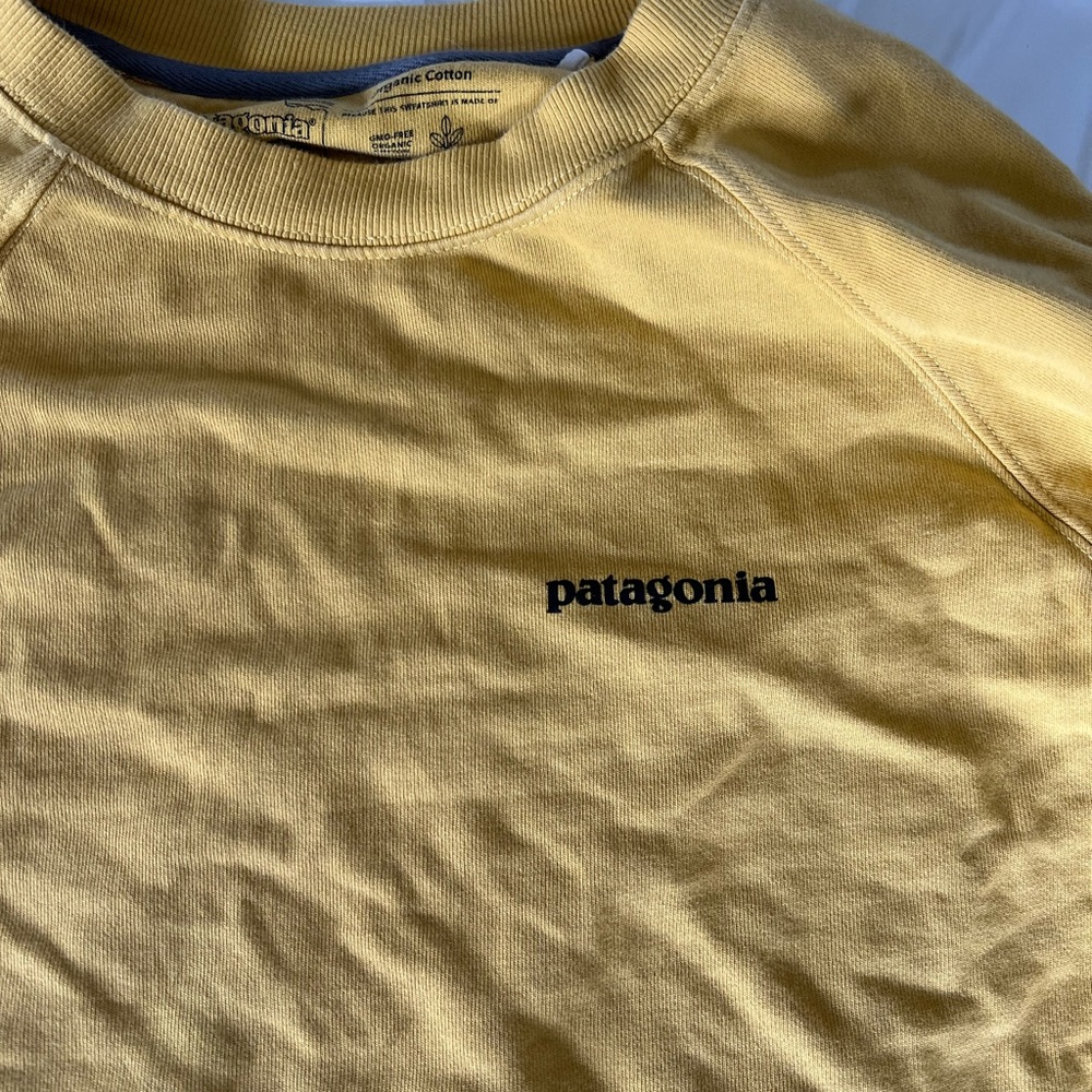 Patagonia Yellow Sweatshirt